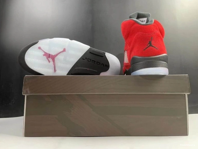 Kick Theory Raging Red 5 DD0587-600 Retro Bulls Jordan (2021) 0714
